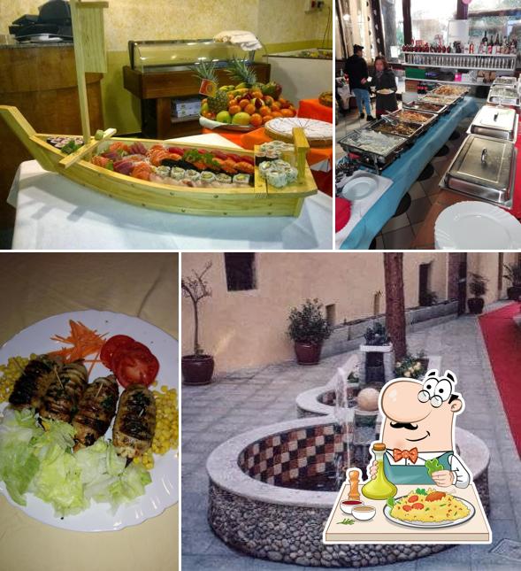 Cibo al Ristorante La Fontana di Chen e Lin景香园大饭店