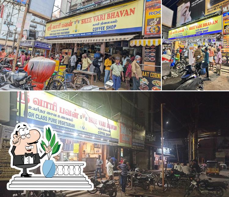 Check out how Sree Vari Bhavan looks outside