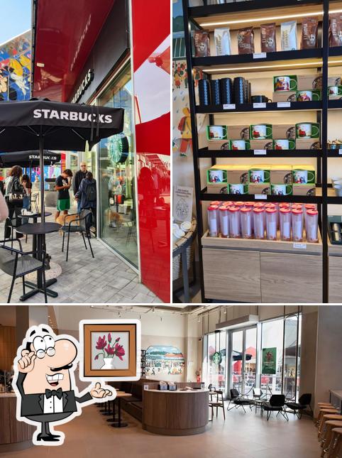 Gli interni di Starbucks - Scalo Milano