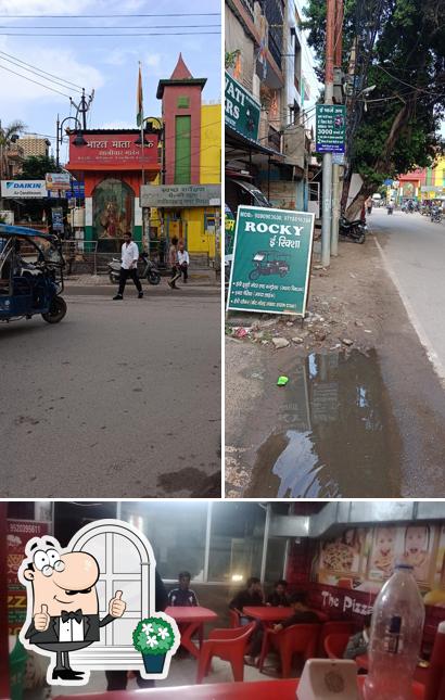 Among various things one can find exterior and interior at The Pizza Spot