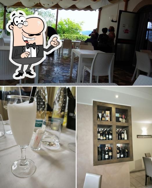 Dai un’occhiata alla immagine che raffigura la interni e bevanda di Ristorante Acquarium
