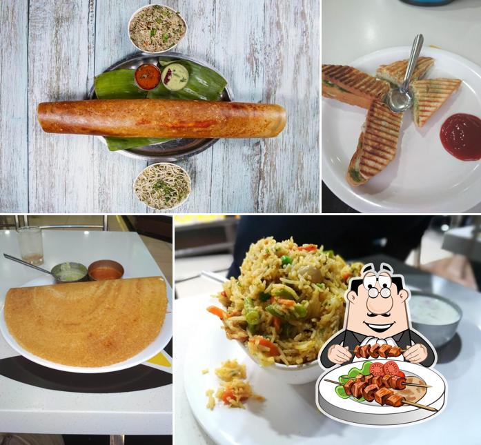 Meals at Sri Krishna Aramane