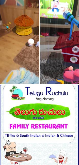 Food at Telugu Ruchulu