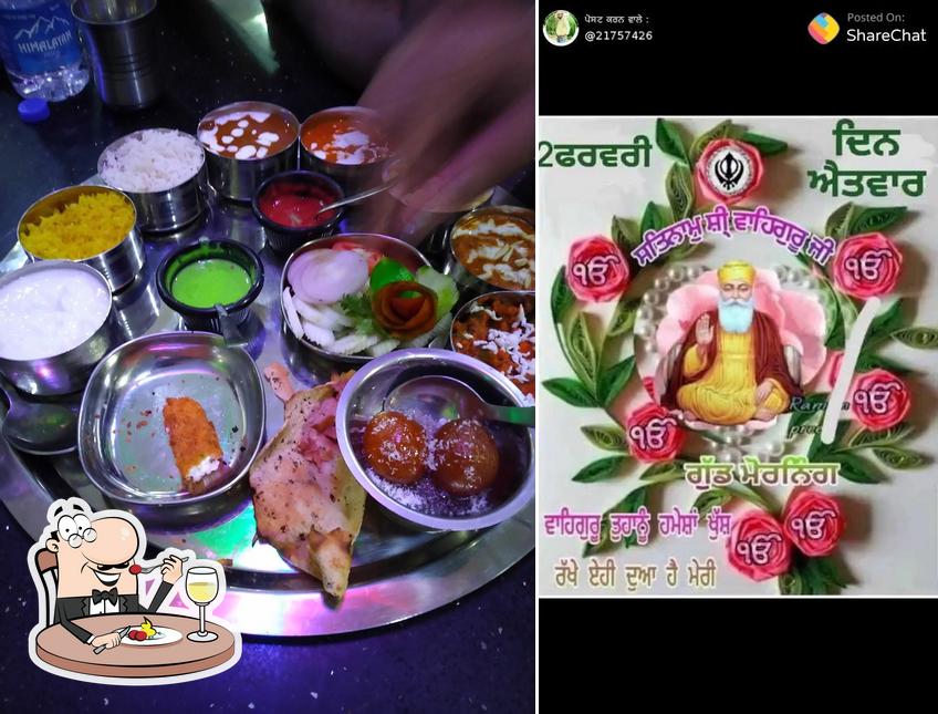 Food at Nikka Dhaba