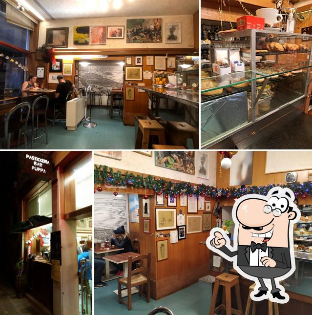 Gli interni di Puppa Bar Venezia