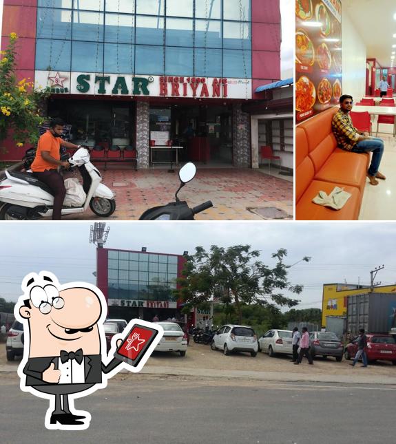 The restaurant's exterior and interior