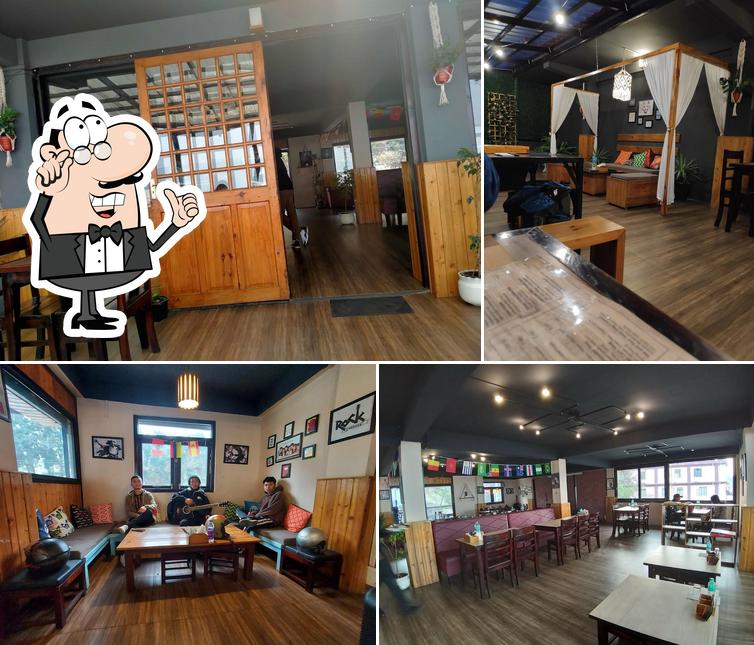 The interior of By The Way Grill Restaurant Cafe