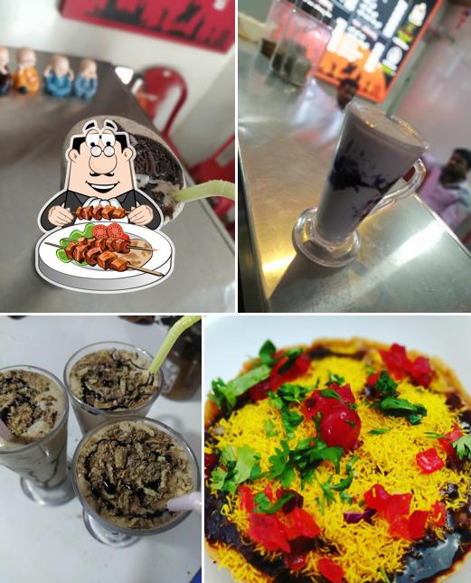 Chocolate mousse at New Datta Bhel House