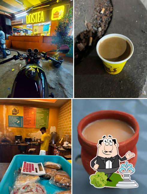 Check out how DOSTEA CHAI CAFE looks outside