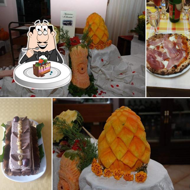 Torta al cioccolato al Trattoria tipica e pizzeria Il Boschetto