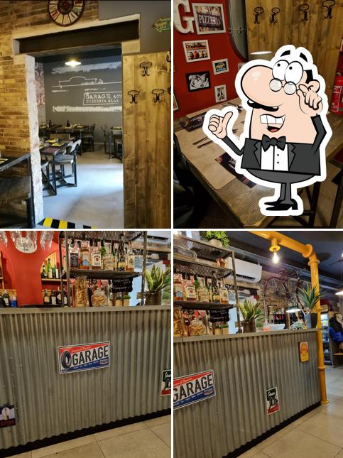 Gli interni di Garage Pizzeria Gourmet Senigallia
