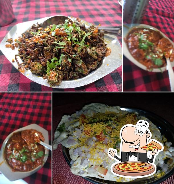 Pick different kinds of pizza