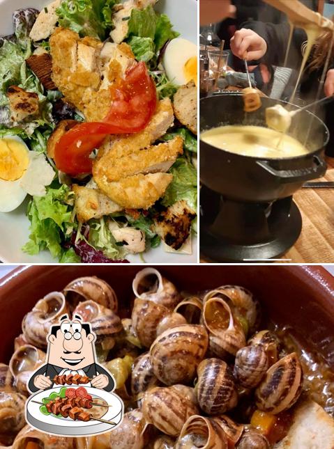 Escargots à La Brasserie du Centre