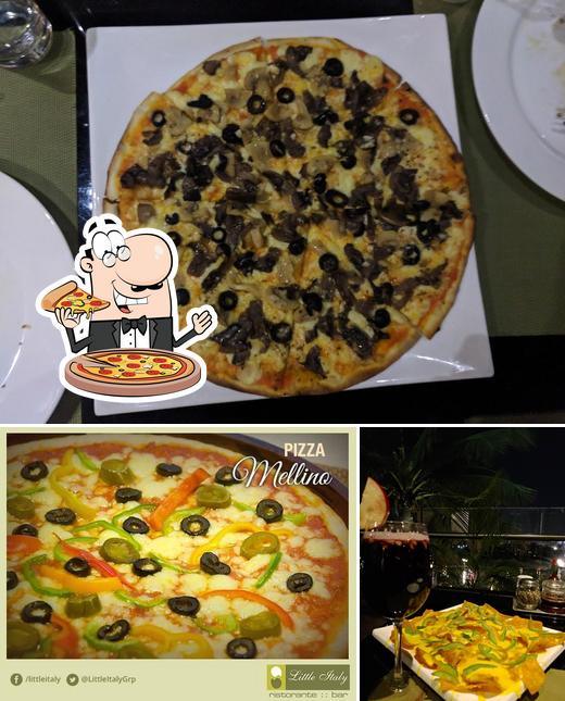 Try out different types of pizza