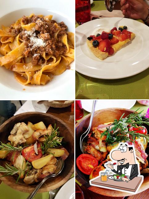 Cibo al Trattoria Monte Donato