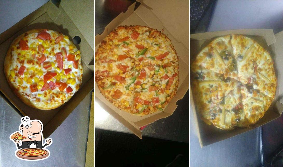 Order pizza at Pizza Downtown