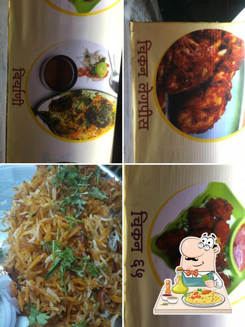 Food at Addy’s biryani