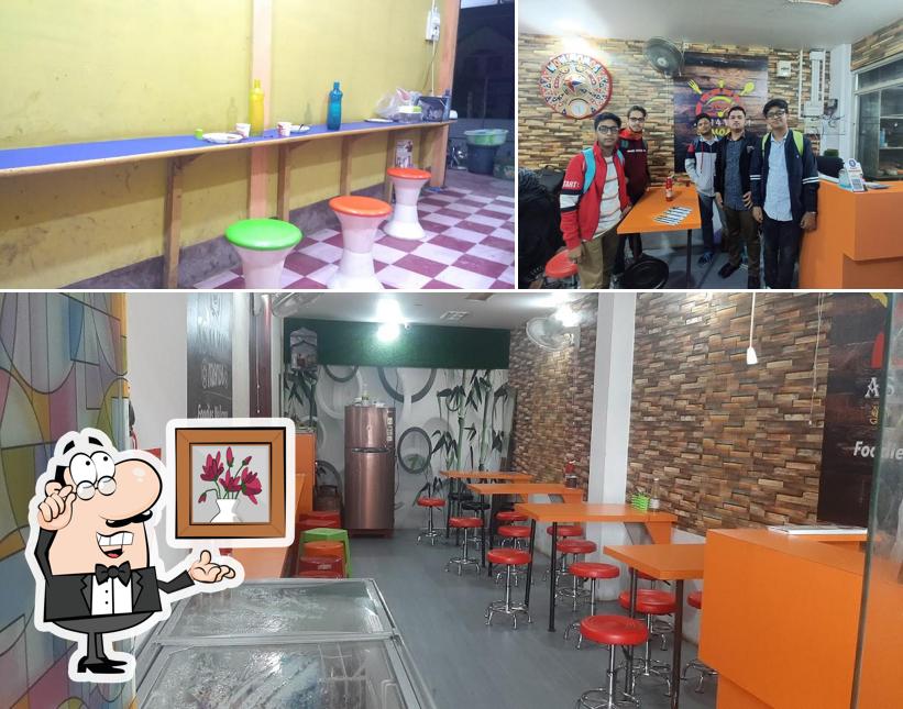 The interior of As-14 WoW! Momos and Bhojanaloy