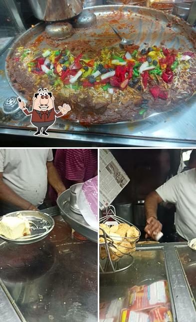 Food at Dhirubhai Dabeli Vala