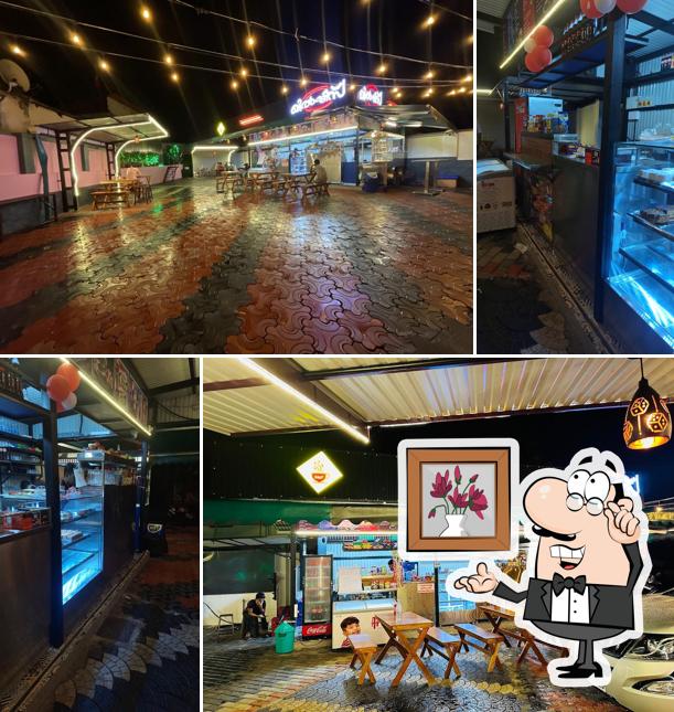The interior of Khilji's Cafe