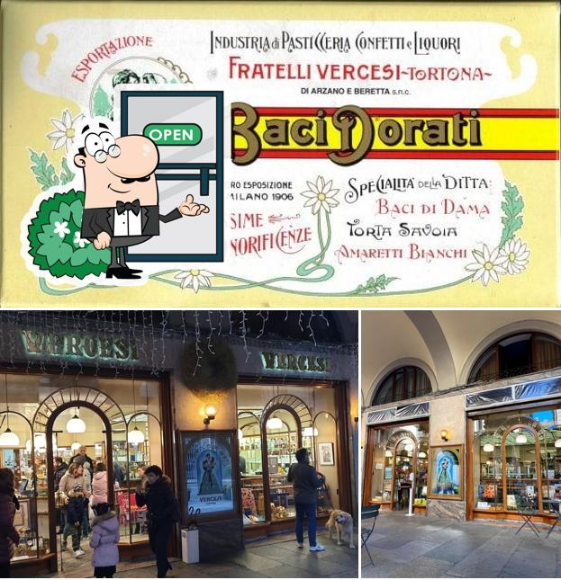 Gli esterni di Pasticceria Vercesi