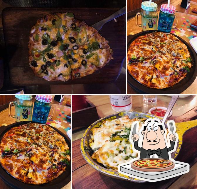 Order pizza at Pirates of Delhi Campus