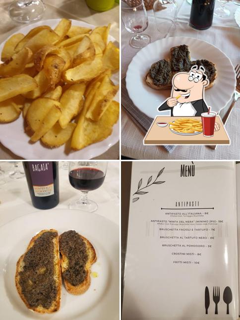 Patatine fritte al Ristorante Pizzeria Ninfa del Nera