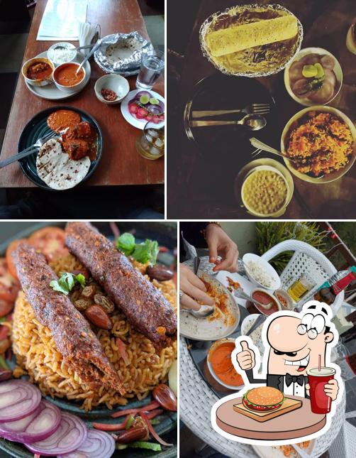 Order a burger at The Cliff - Rooftop Bar & Lounge