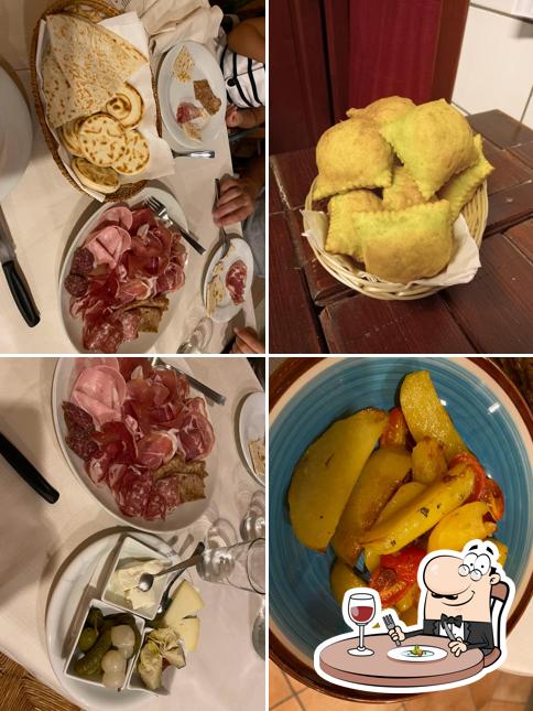 Cibo al Trattoria di Sammartini