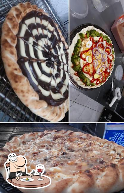 Comida em disk pizzas do DOM