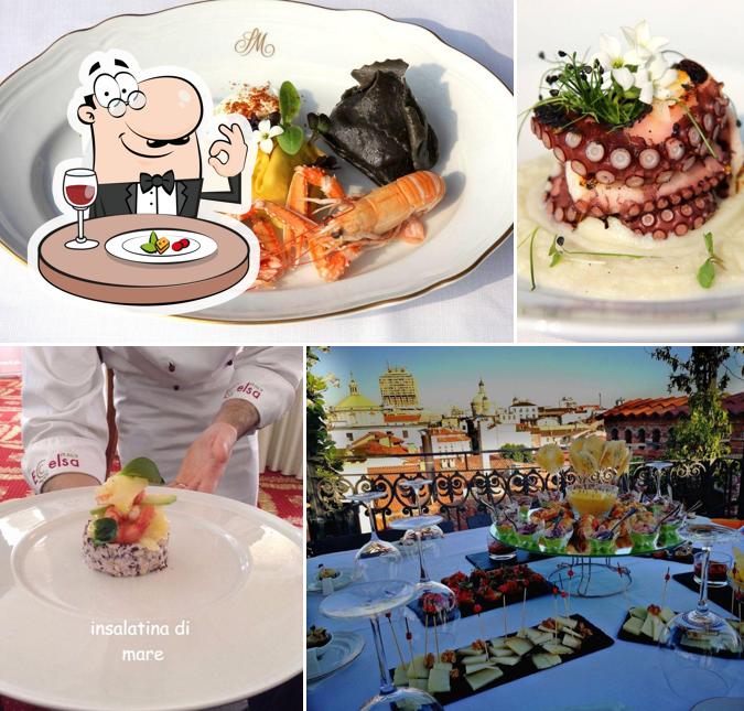 Cibo al Ristorante Santa Marta