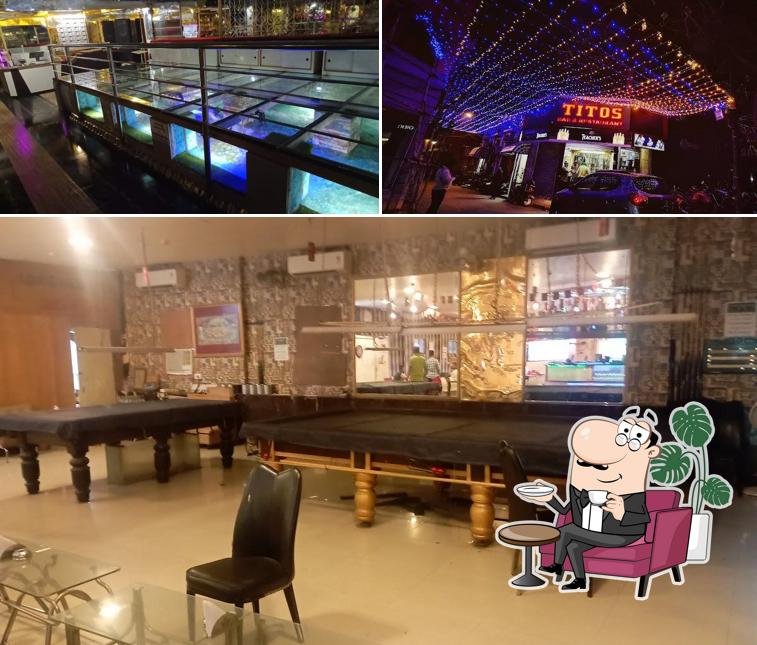 The photo of Night Queens Restaurant Cum Bar’s interior and exterior