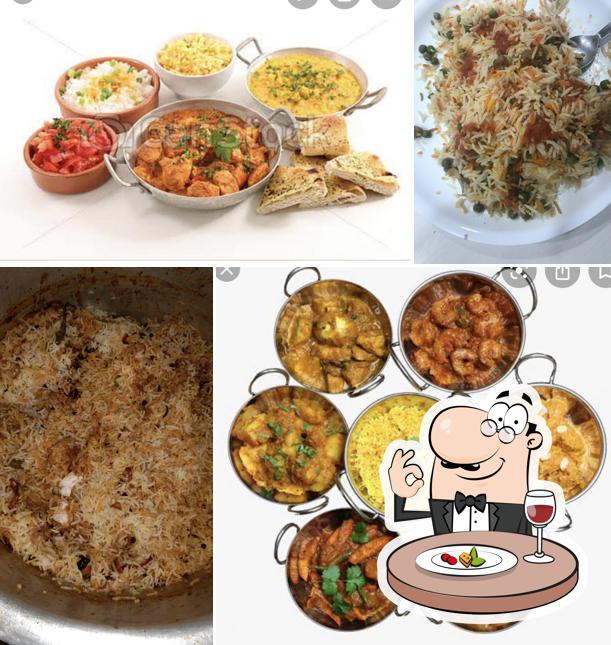 Food at Al-Zafran Restaurant