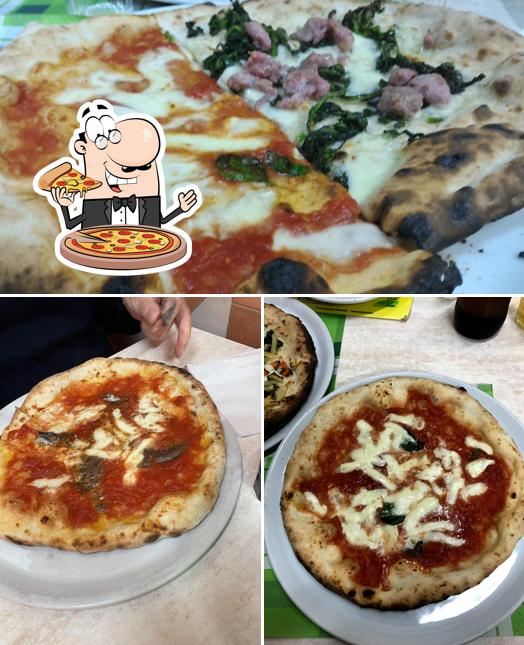 Scegli tra le svariate varianti di pizza