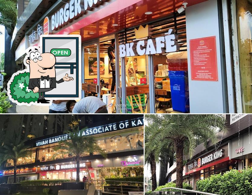 The exterior of Burger King