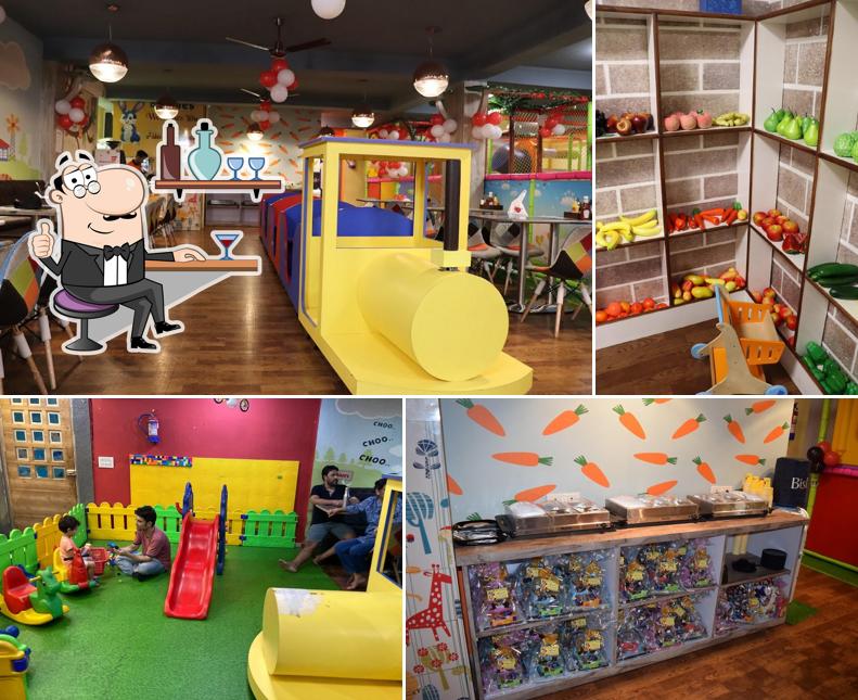 The interior of FunMaster