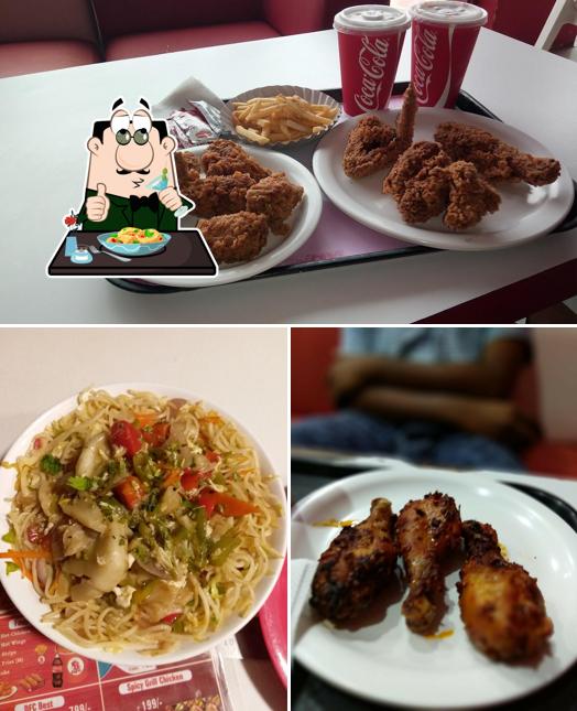 Food at Deccan Fried Chicken