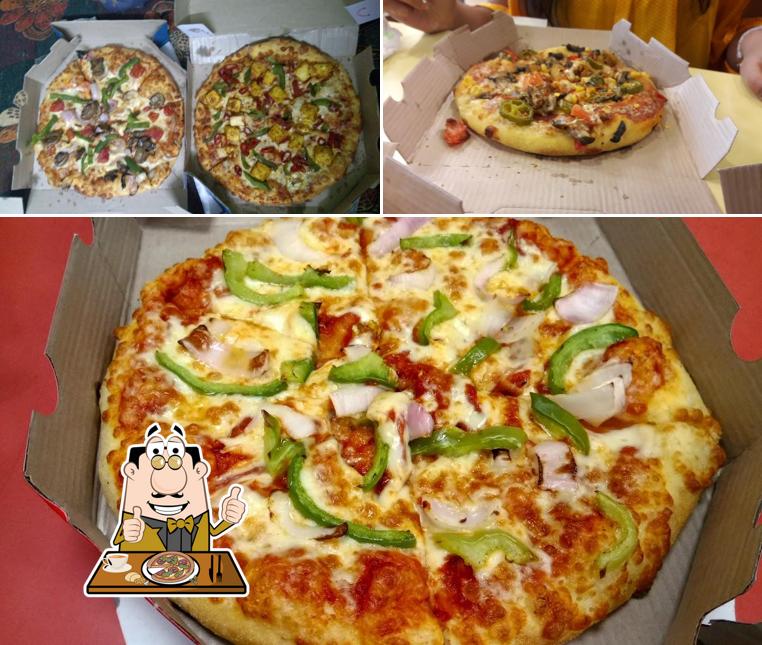 Order different kinds of pizza