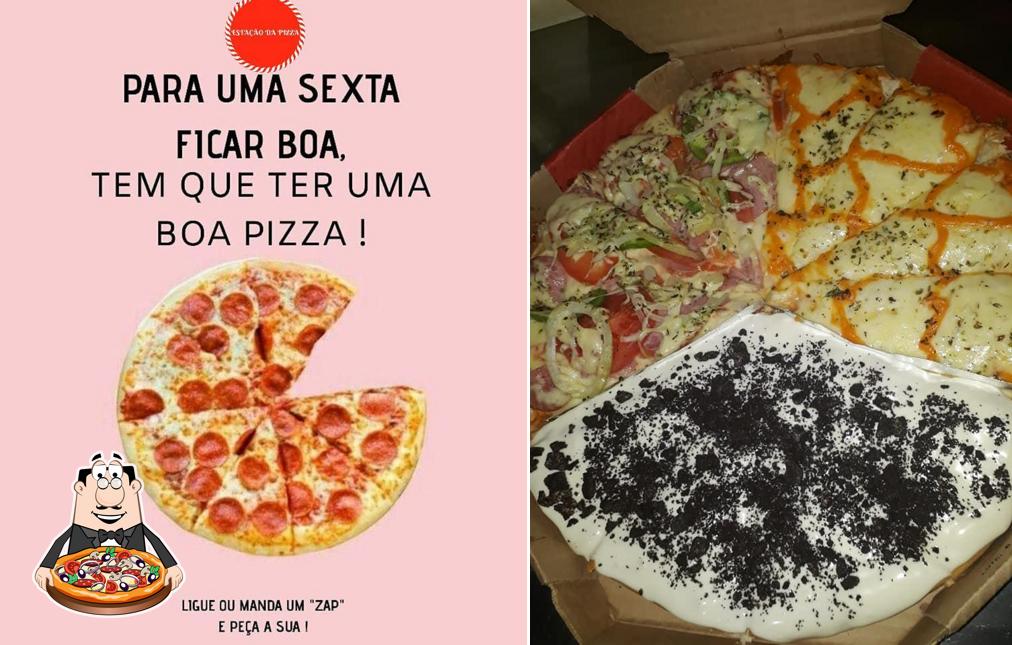Peça diferentes estilos de pizza