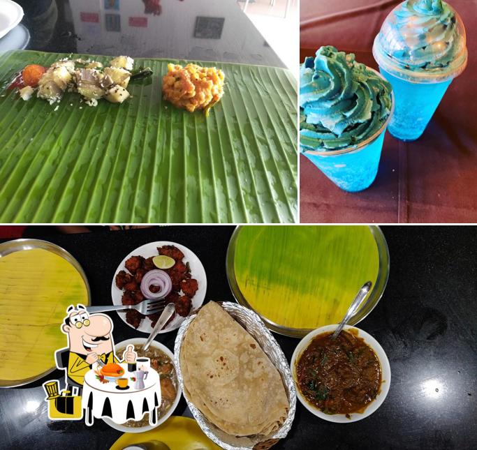Food at Friendz Cafe