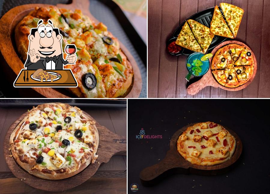 Try out different kinds of pizza