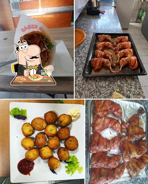 Panino con maiale stirato al Kebab