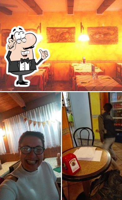 Gli interni di La Tavernetta Pizzeria