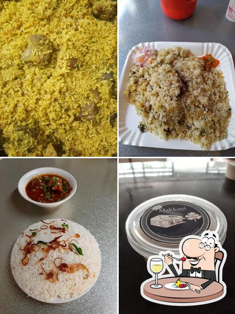 Food at Makkani Restaurant
