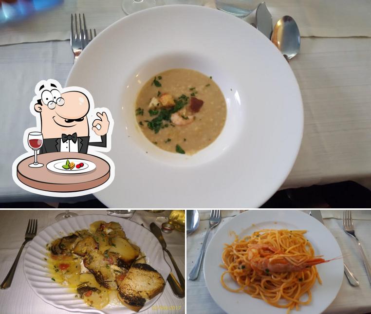 Platti al Osteria Del Pozzo