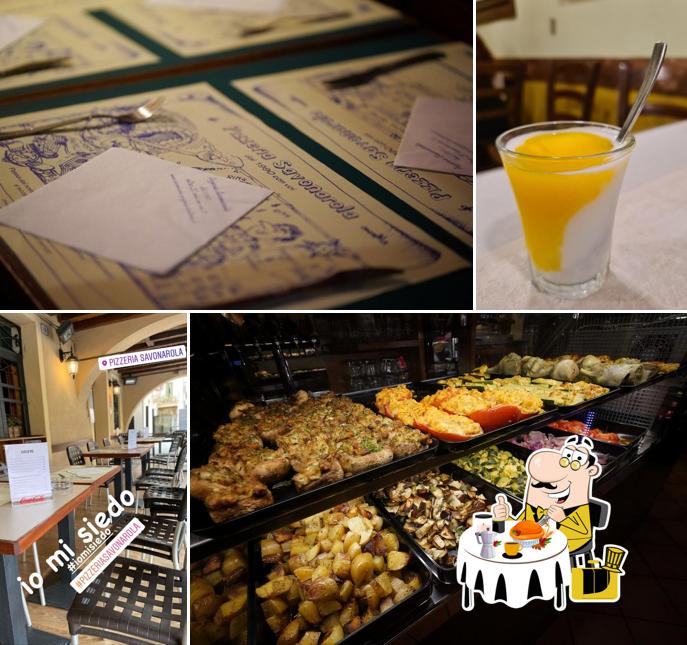 Cibo al Pizzeria Savonarola