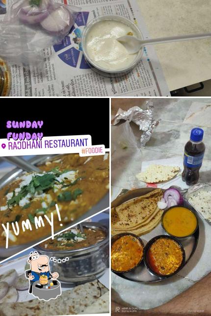Food at Rajdhani Restaurant Indira Circle