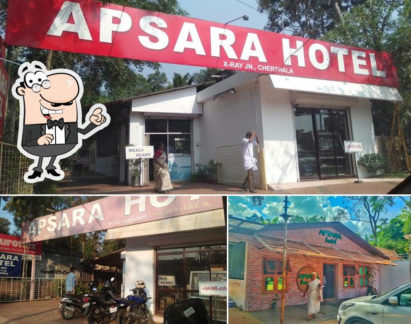 The exterior of Apsara Hotel