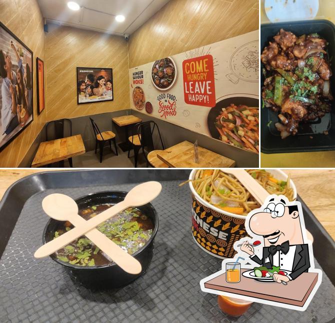 The photo of Chinese Wok’s food and interior