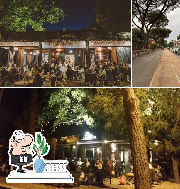La foto della esterno e cibo di Fermentum